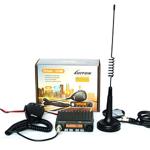 Luiton LT-198 two-way CB radio transceiver with antenna MAG-1345
