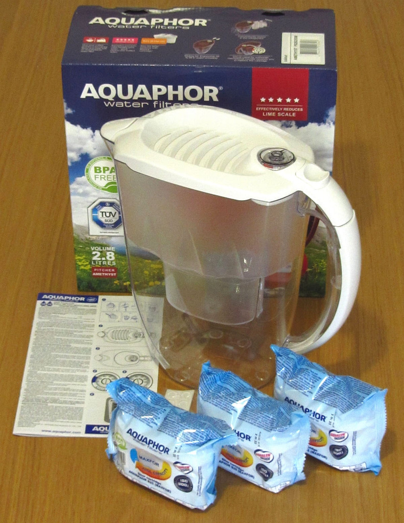 Aquaphor Amethyst White - Filtering pitcher